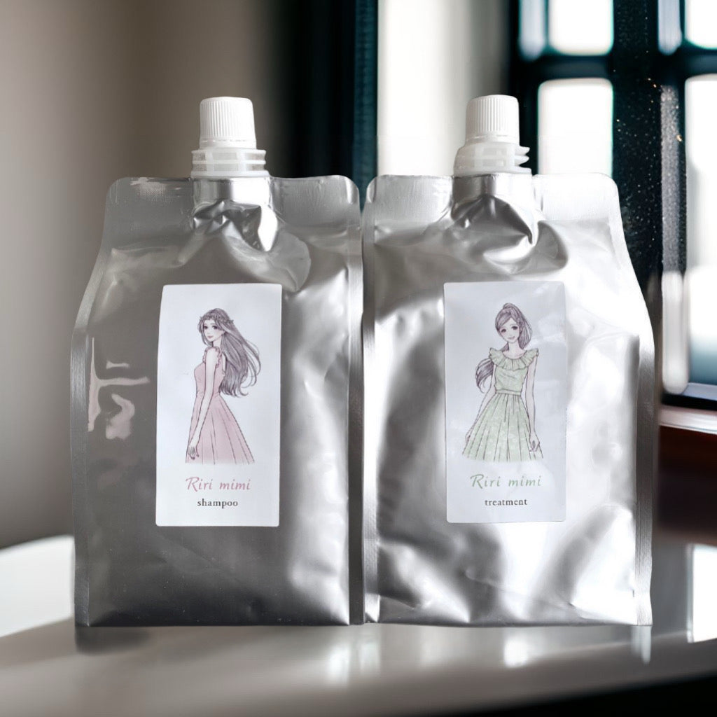 【送料最安】リリミミシャンプー&トリートメント(RIRI mimi Shampoo & Treatment Set)