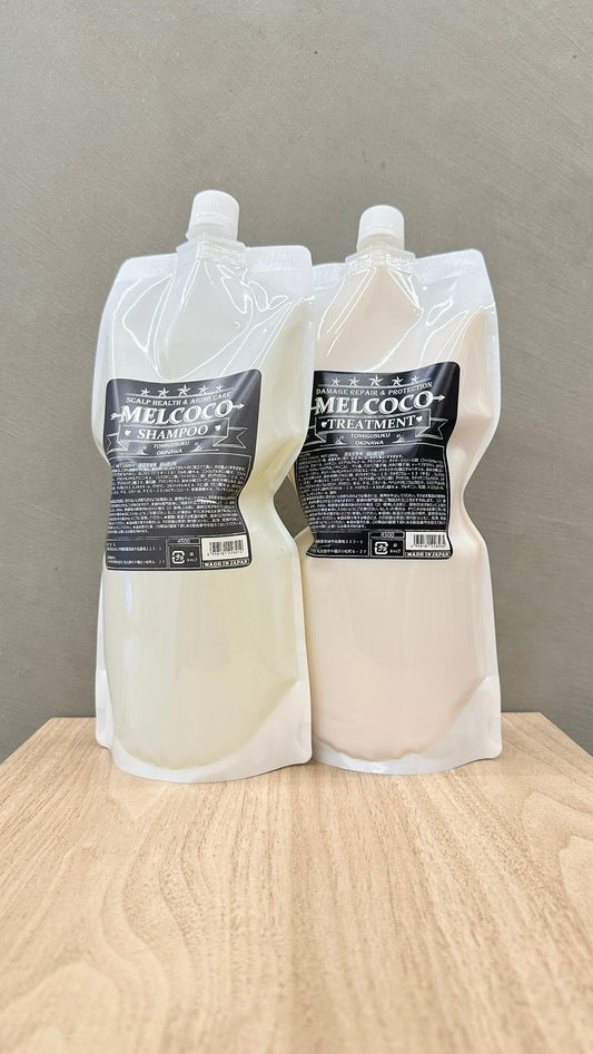 メルココシャンプー&トリートメントセット　各1000ml